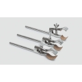 Pinza universale per sostegno a gambo libero in acciaio branche curve apertura mm 30 - 03.1283.00